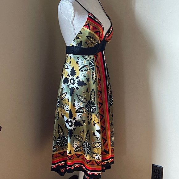 *HOST PICK* Rubber Ducky Brand - Boho Chic Silk Dress - Medium - Picture 2 of 4